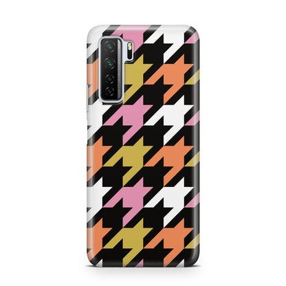 Retro Houndstooth Huawei P40 Lite 5G Phone Case
