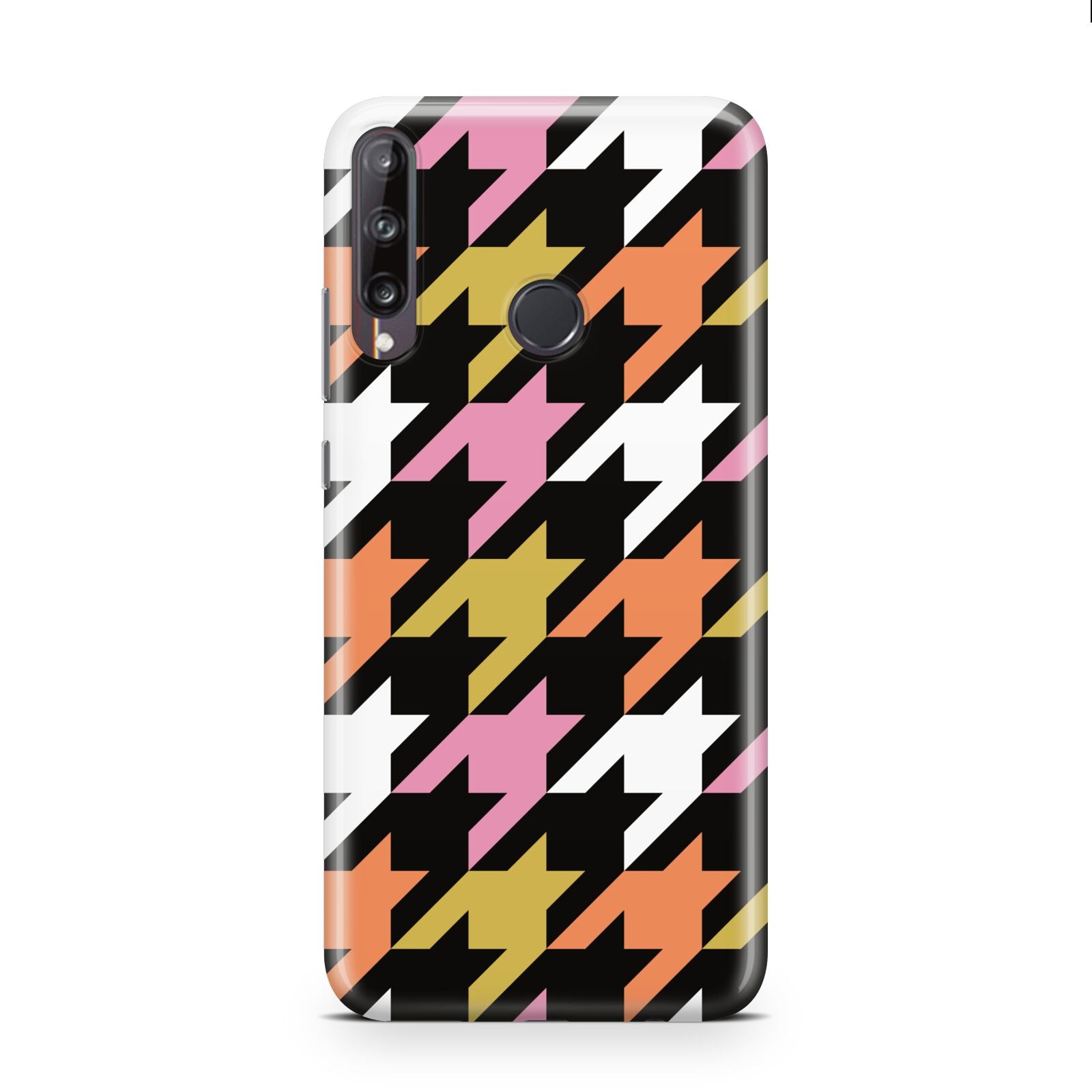 Retro Houndstooth Huawei P40 Lite E Phone Case