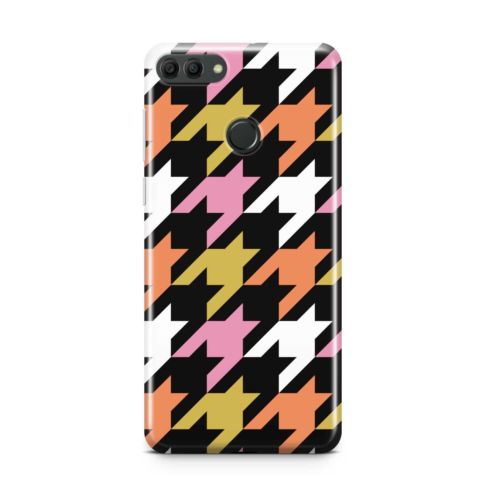 Retro Houndstooth Huawei Y9 2018