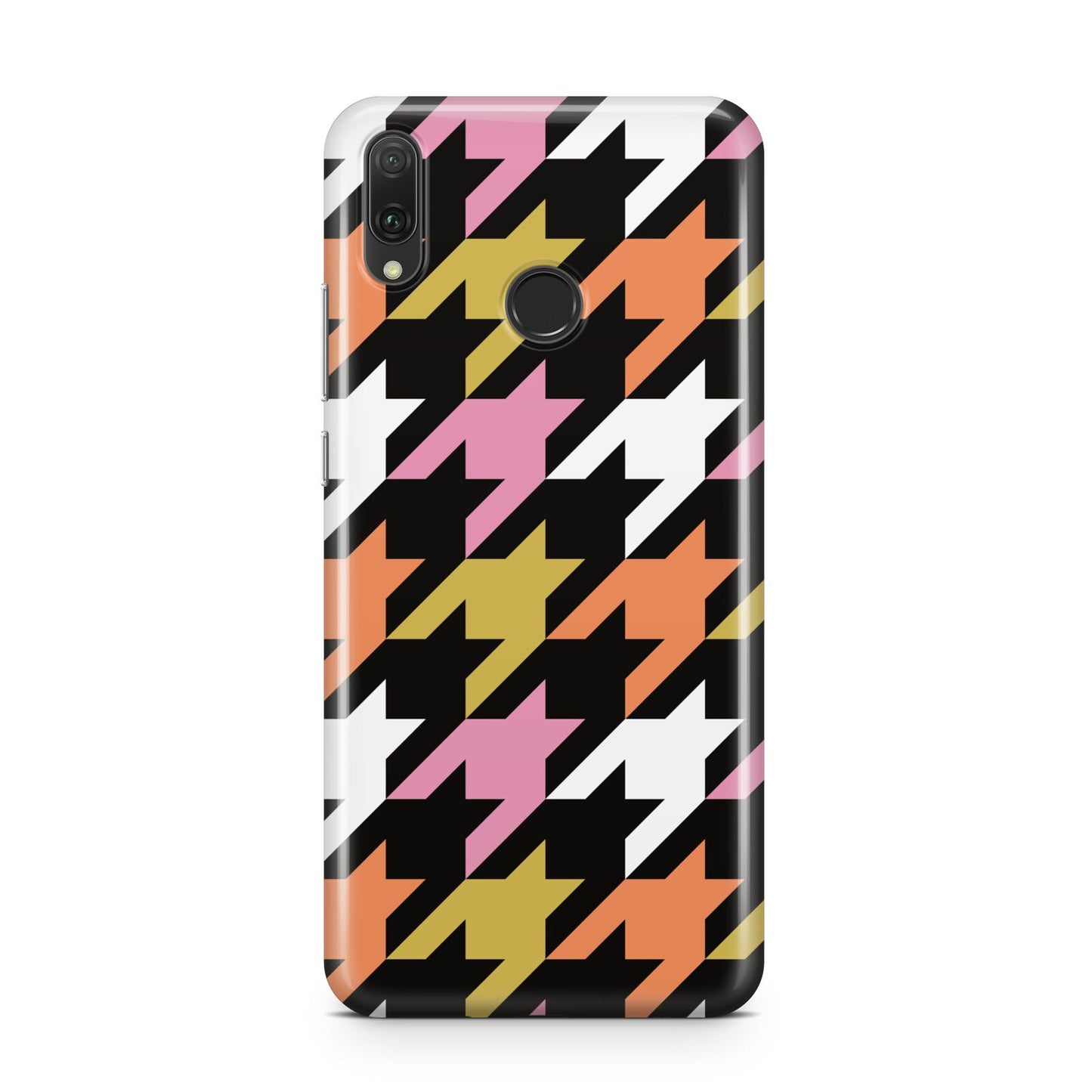 Retro Houndstooth Huawei Y9 2019