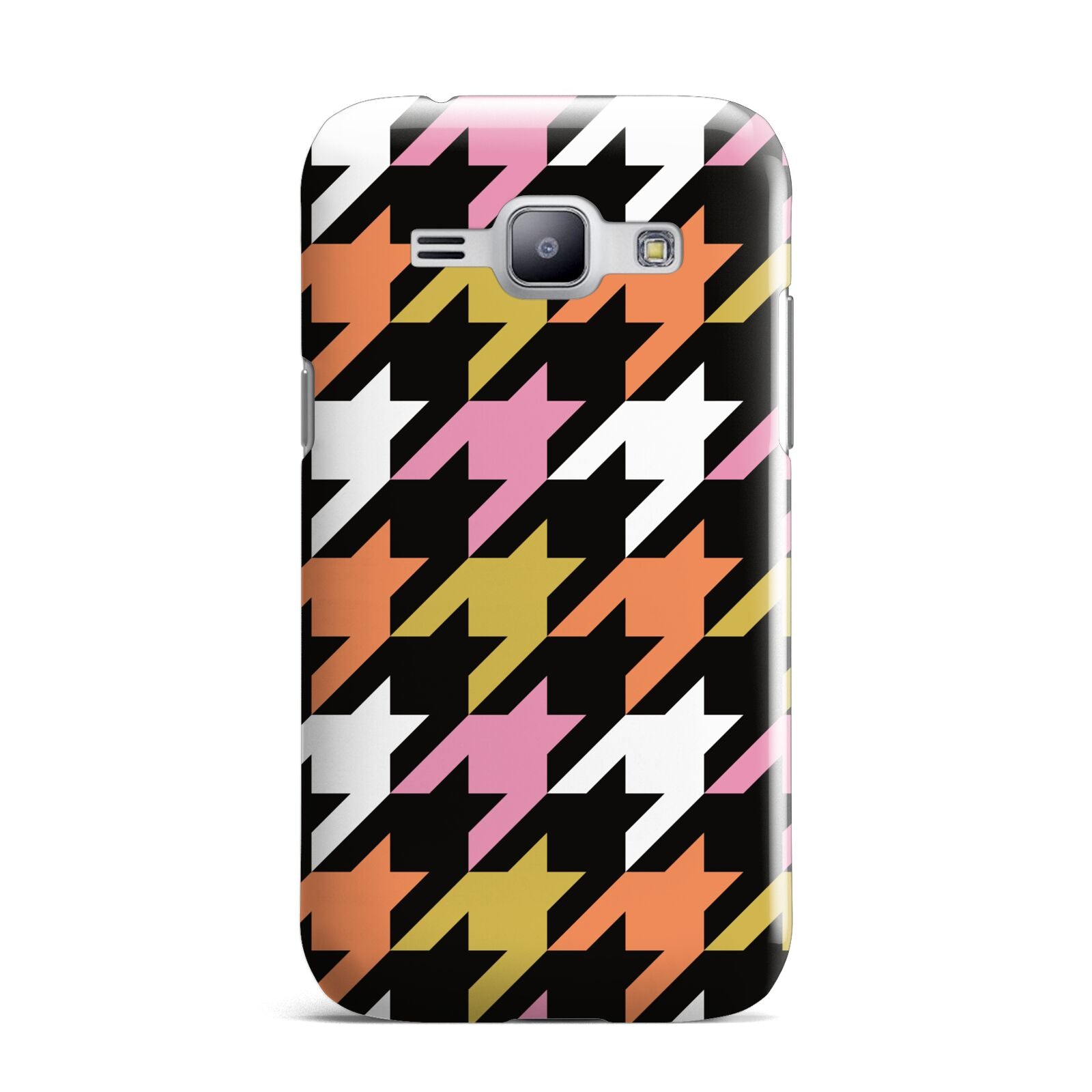 Retro Houndstooth Samsung Galaxy J1 2015 Case