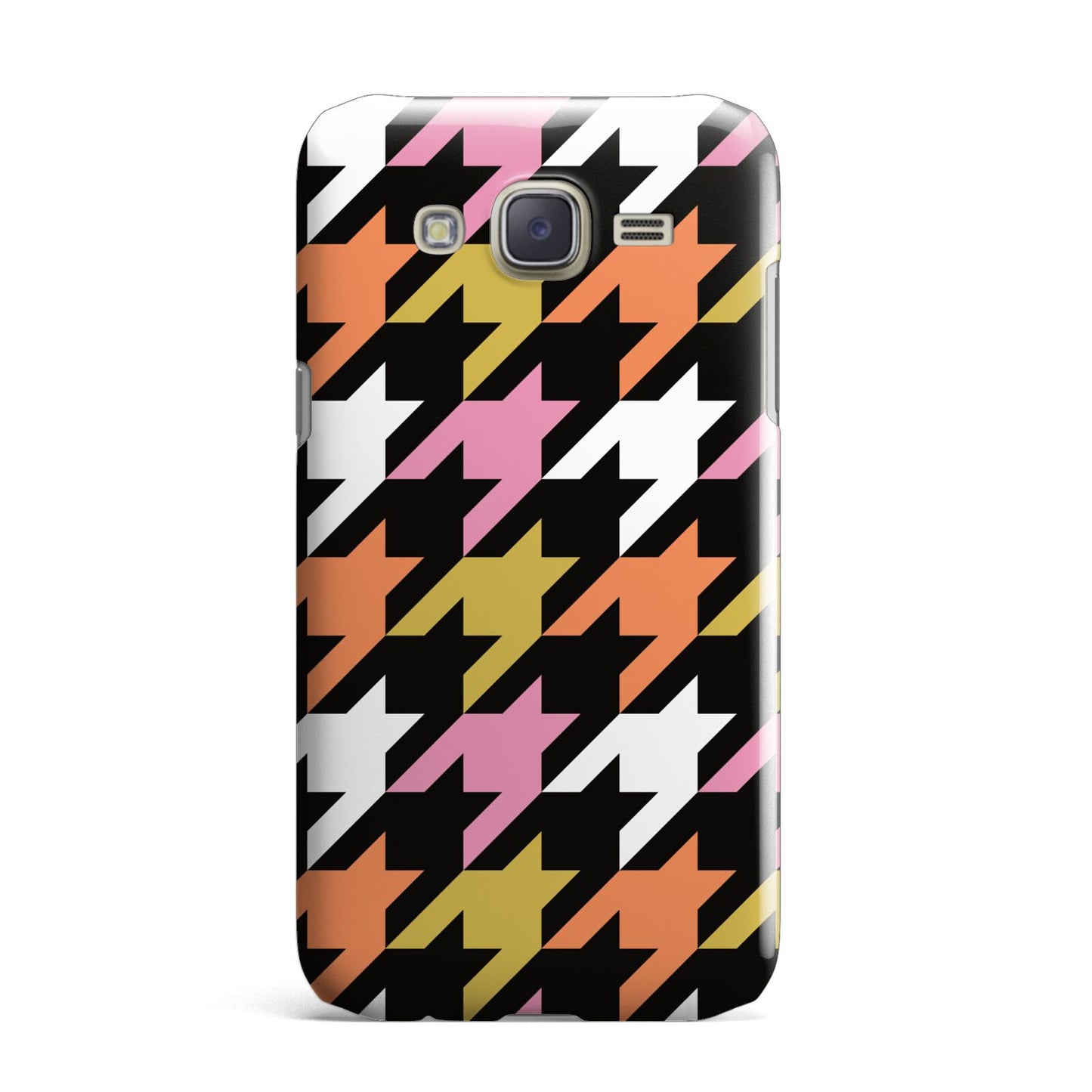 Retro Houndstooth Samsung Galaxy J7 Case