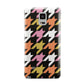 Retro Houndstooth Samsung Galaxy Note 4 Case