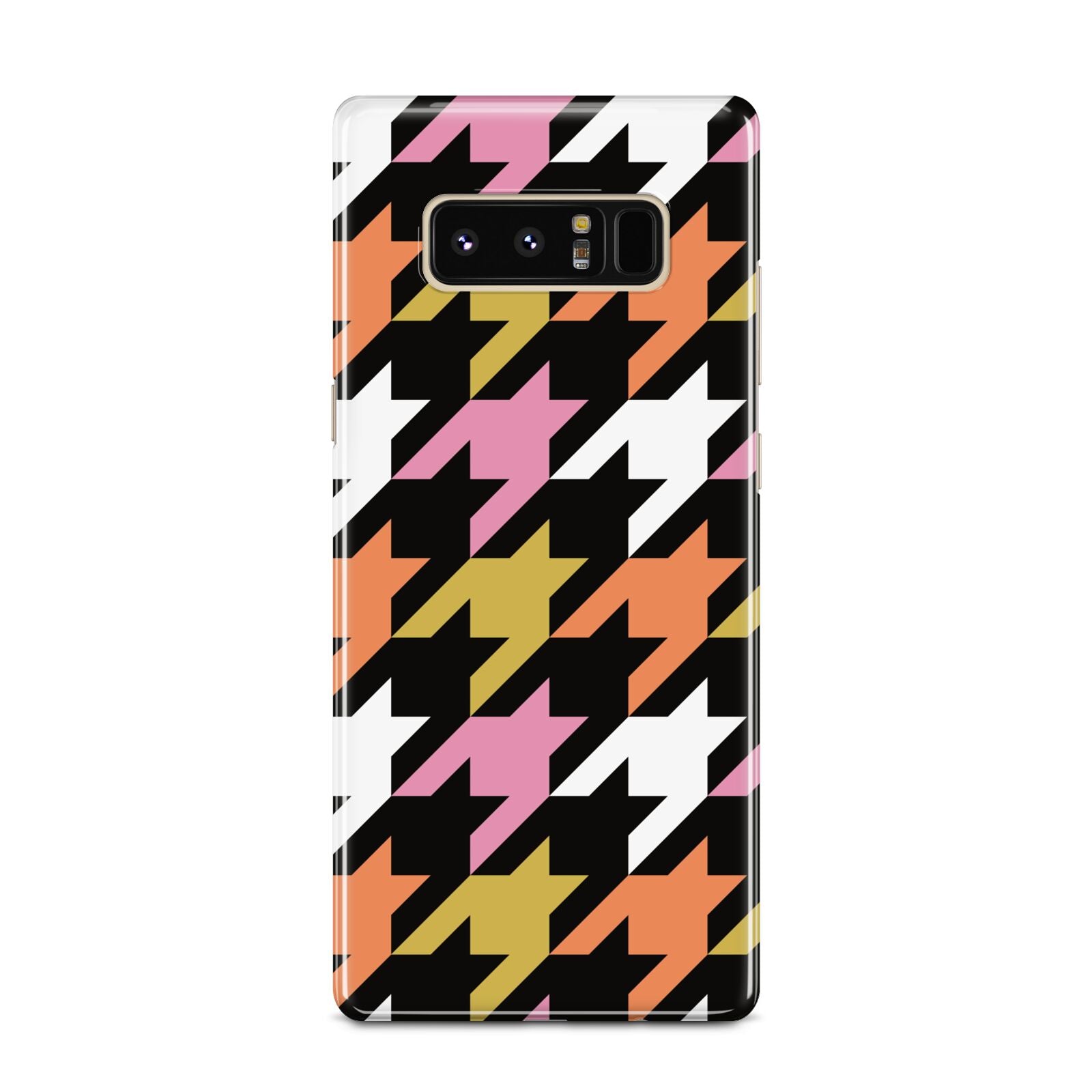 Retro Houndstooth Samsung Galaxy Note 8 Case