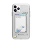 Retro Note Pad Apple iPhone 11 Pro Max in Silver with Bumper Case