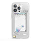 Retro Note Pad iPhone 13 Pro Clear Bumper Case