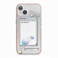Retro Note Pad iPhone 13 TPU Impact Case with Pink Edges