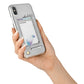 Retro Note Pad iPhone X Bumper Case on Silver iPhone Alternative Image 2