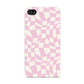 Retro Pink Check Apple iPhone 4s Case