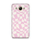 Retro Pink Check Huawei Y3 2017