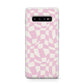 Retro Pink Check Protective Samsung Galaxy Case