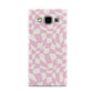 Retro Pink Check Samsung Galaxy A5 Case