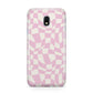 Retro Pink Check Samsung Galaxy J3 2017 Case