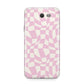 Retro Pink Check Samsung Galaxy J7 2017 Case