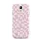 Retro Pink Check Samsung Galaxy S4 Mini Case