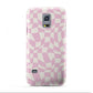 Retro Pink Check Samsung Galaxy S5 Mini Case