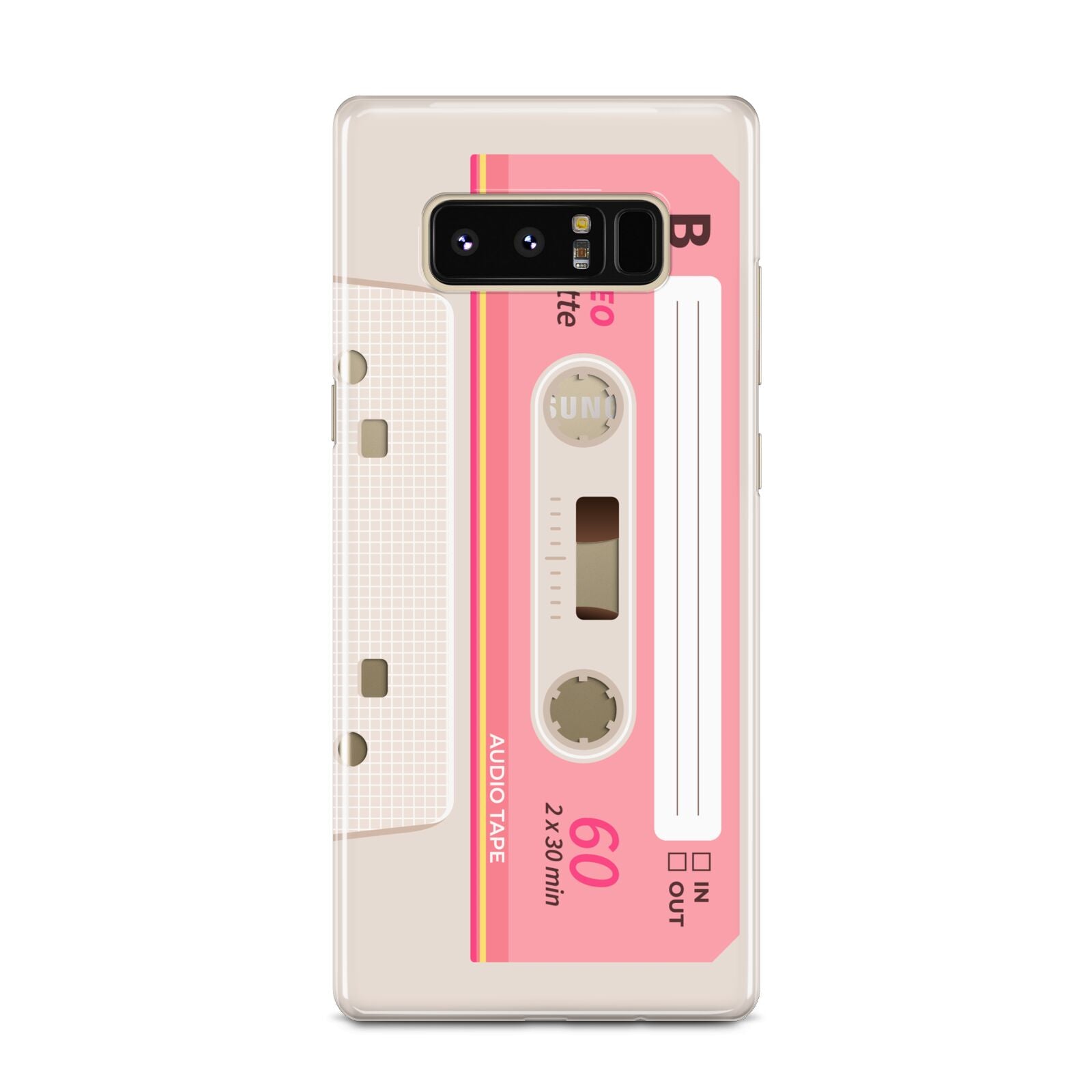 Retro Pink Tape Samsung Galaxy Note 8 Case
