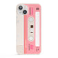 Retro Pink Tape iPhone 13 Full Wrap 3D Snap Case