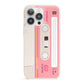 Retro Pink Tape iPhone 13 Pro Full Wrap 3D Snap Case