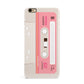 Retro Pink Tape iPhone 6 Plus 3D Snap Case on Gold Phone