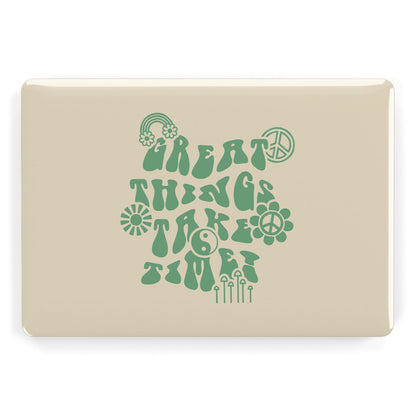 Retro Positive Quote Apple MacBook Case