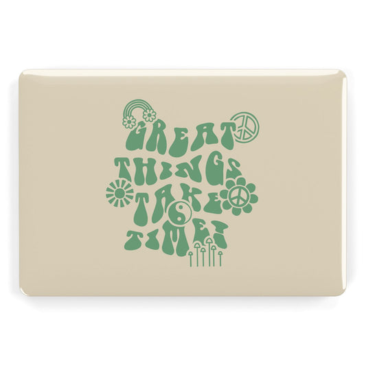 Retro Positive Quote Apple MacBook Case