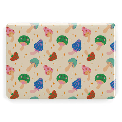 Retro Psychedelic Mushrooms Apple MacBook Case
