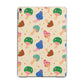 Retro Psychedelic Mushrooms Apple iPad Grey Case