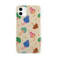 Retro Psychedelic Mushrooms iPhone 11 3D Snap Case