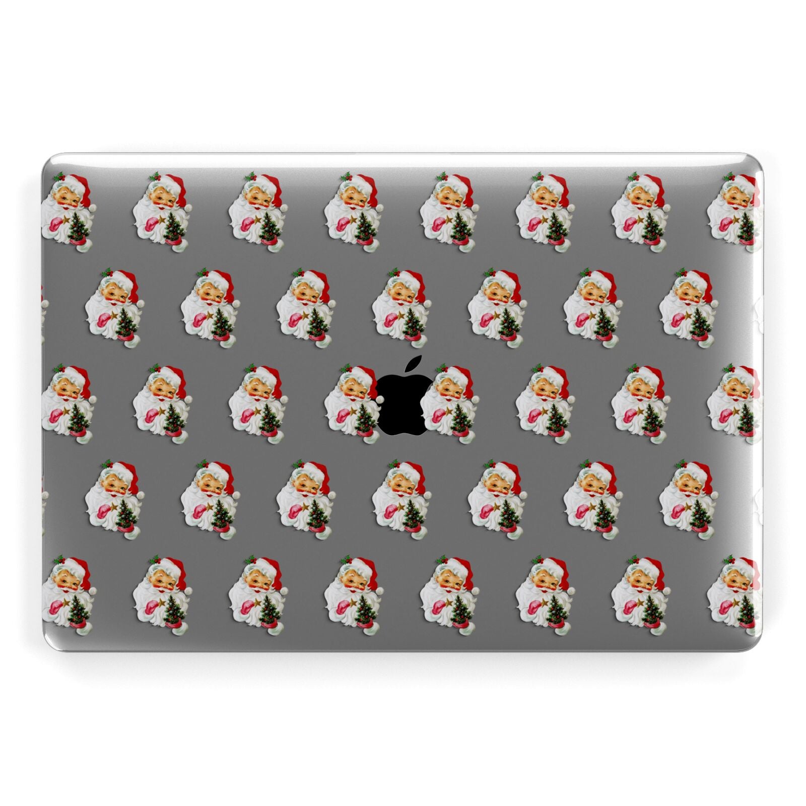 Retro Santa Face Apple MacBook Case