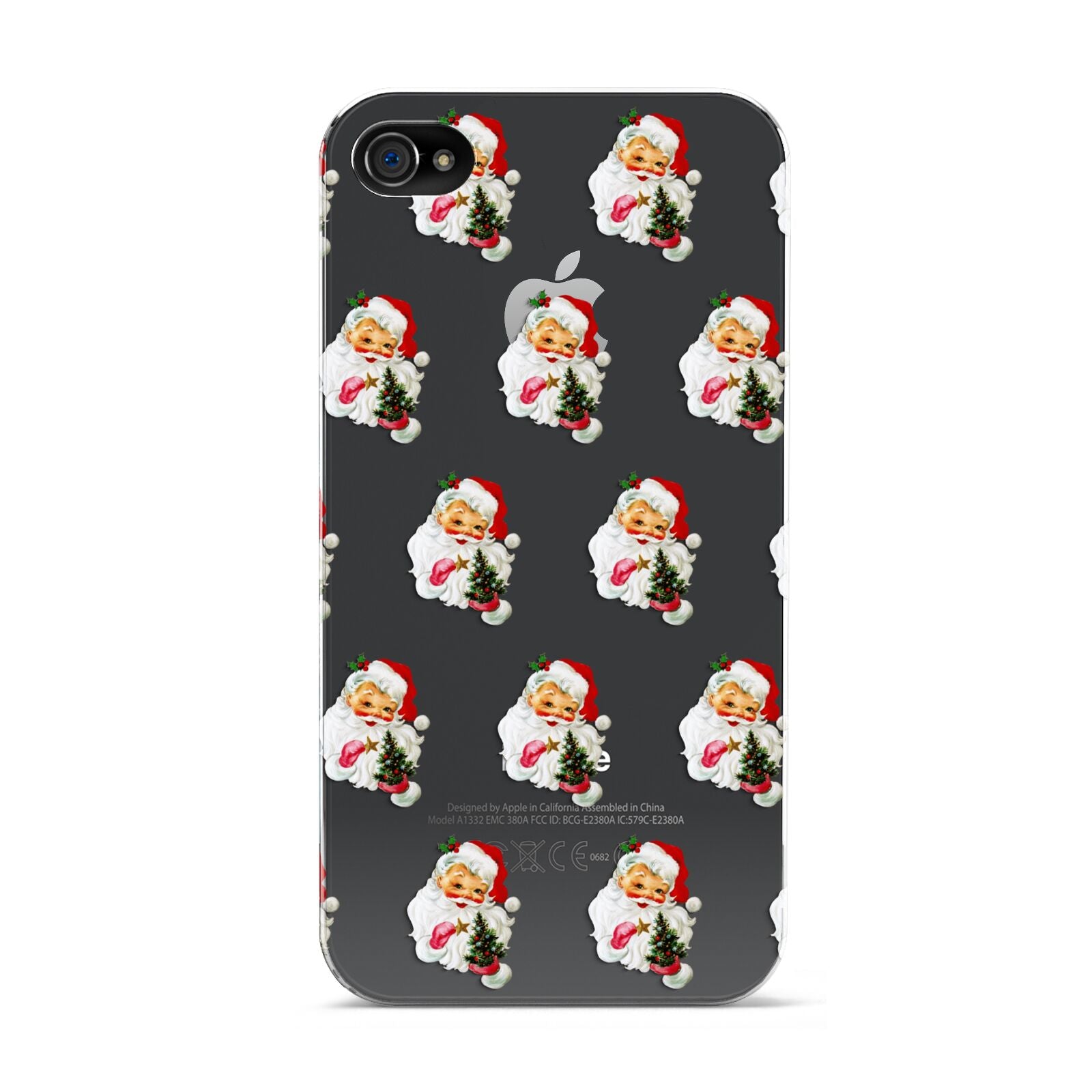 Retro Santa Face Apple iPhone 4s Case