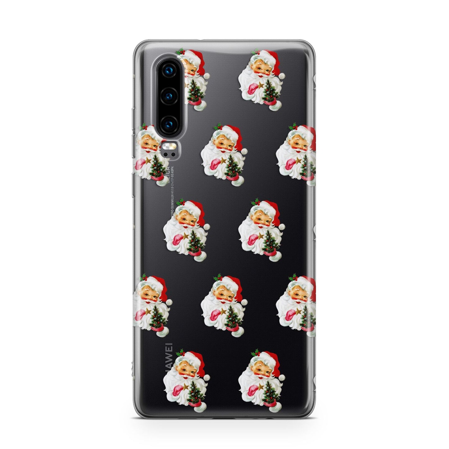 Retro Santa Face Huawei P30 Phone Case