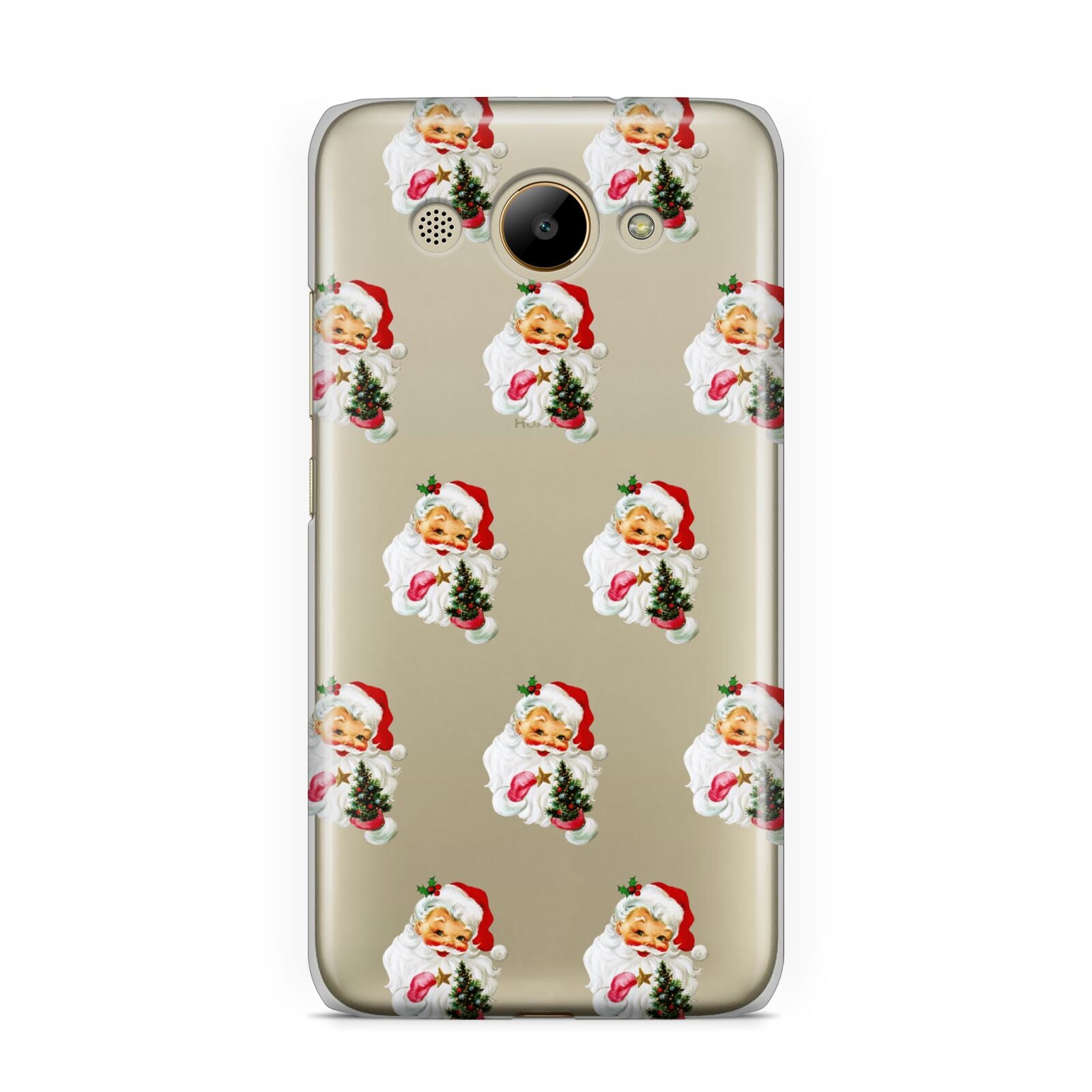 Retro Santa Face Huawei Y3 2017
