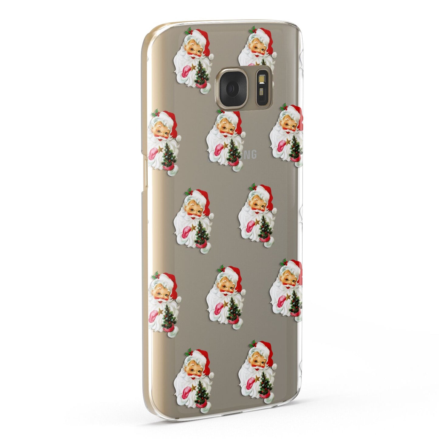 Retro Santa Face Samsung Galaxy Case Fourty Five Degrees