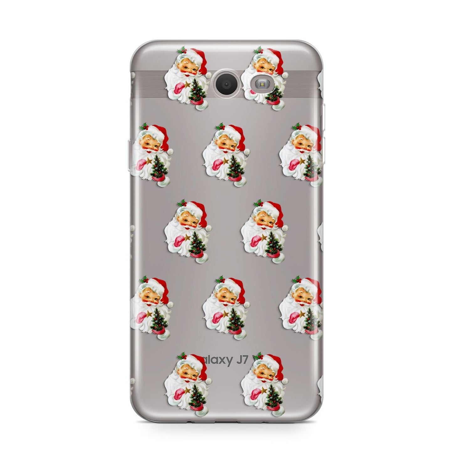 Retro Santa Face Samsung Galaxy J7 2017 Case