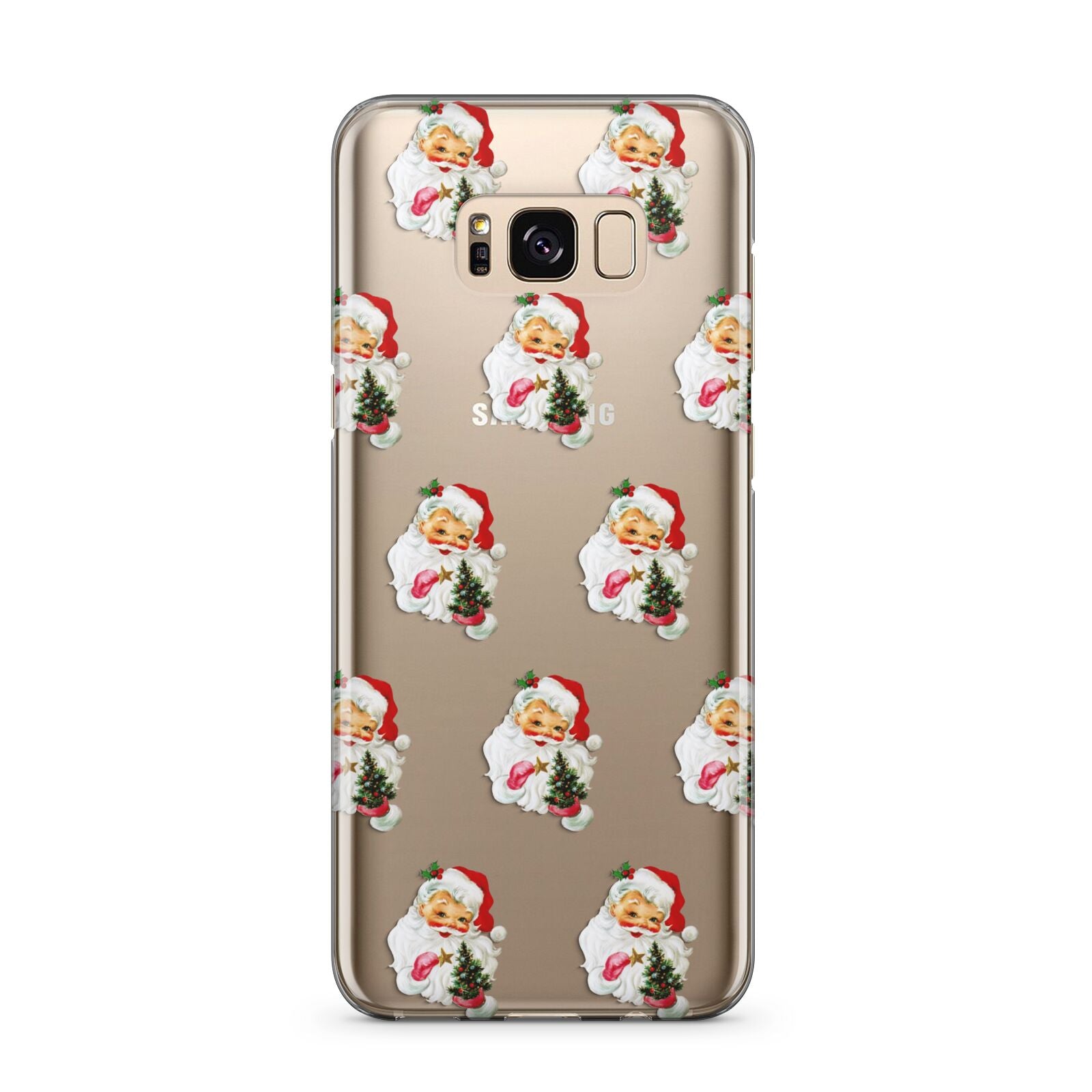 Retro Santa Face Samsung Galaxy S8 Plus Case
