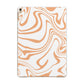 Retro Swirl Apple iPad Gold Case