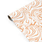 Retro Swirl Personalised Gift Wrap