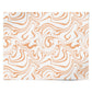Retro Swirl Personalised Wrapping Paper Alternative