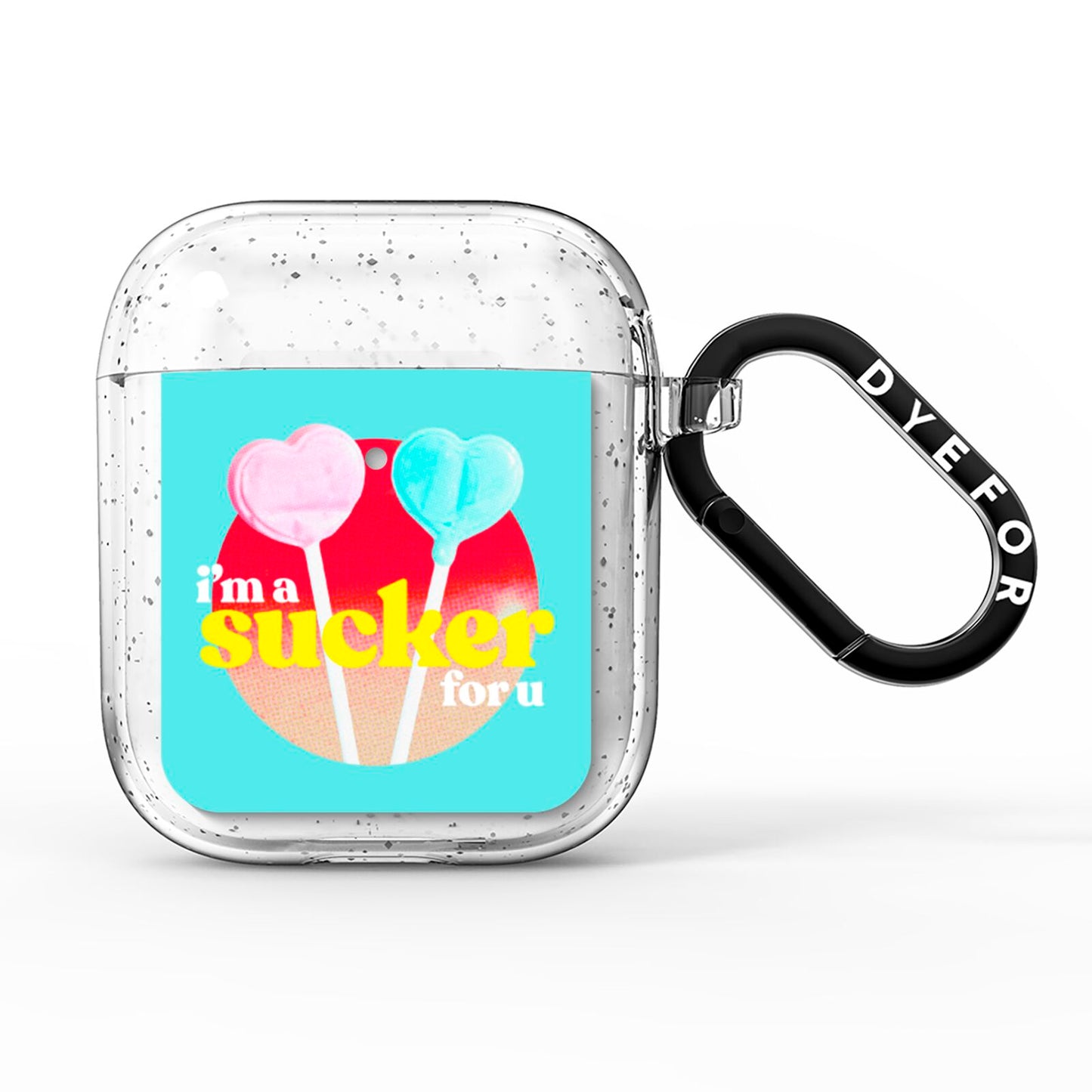 Retro Valentine AirPods Glitter Case