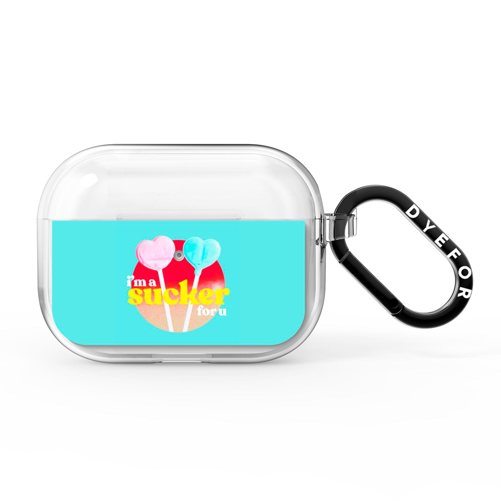 Retro Valentine AirPods Pro Clear Case
