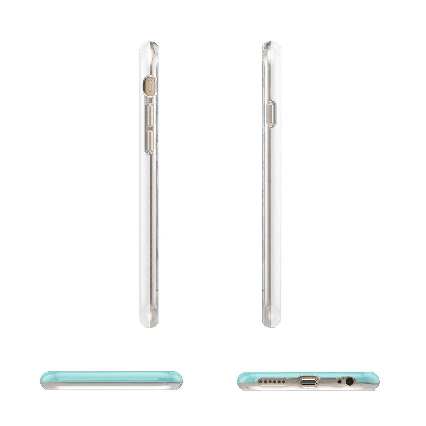 Retro Valentine Apple iPhone 6 3D Wrap Tough Case Alternative Image Angles