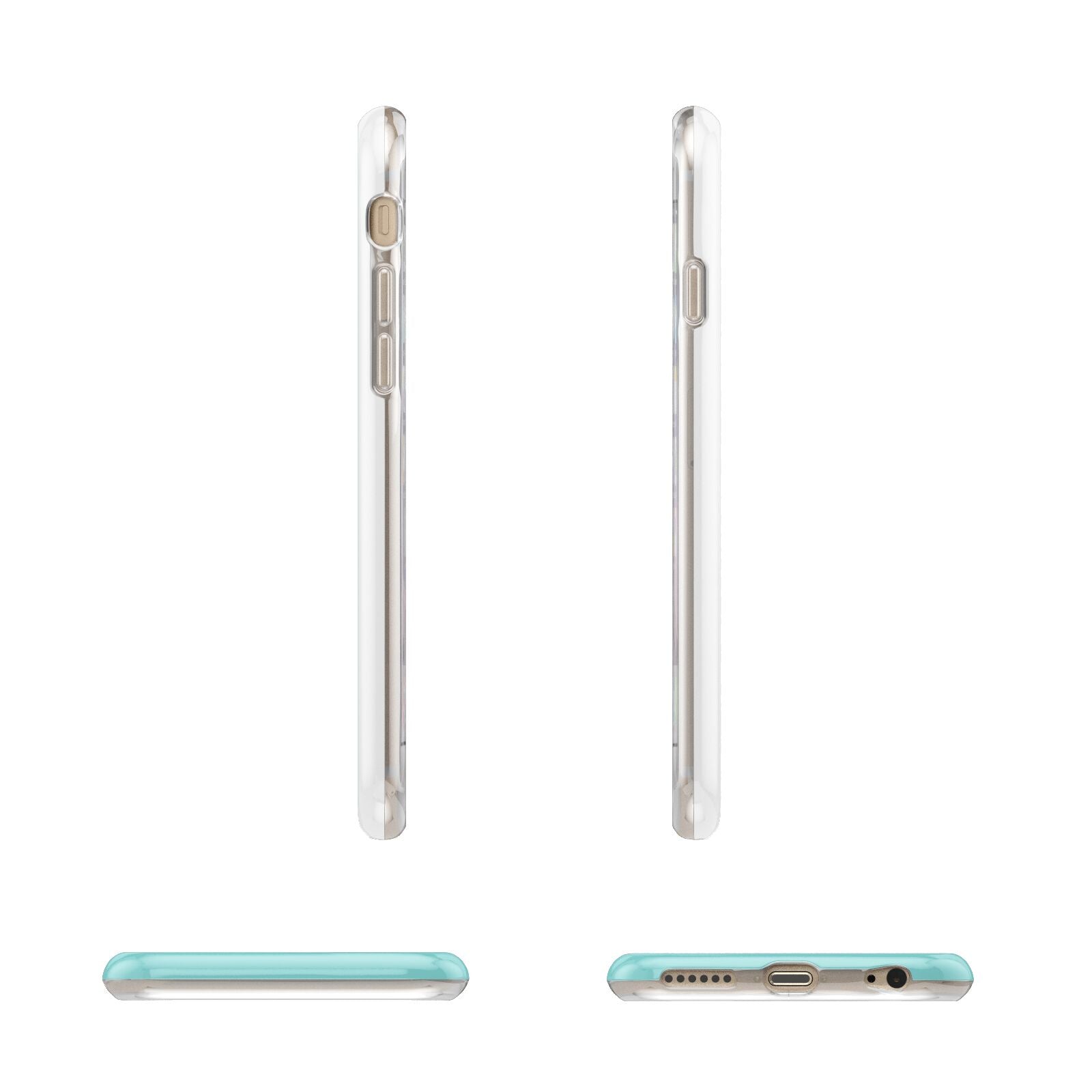 Retro Valentine Apple iPhone 6 3D Wrap Tough Case Alternative Image Angles