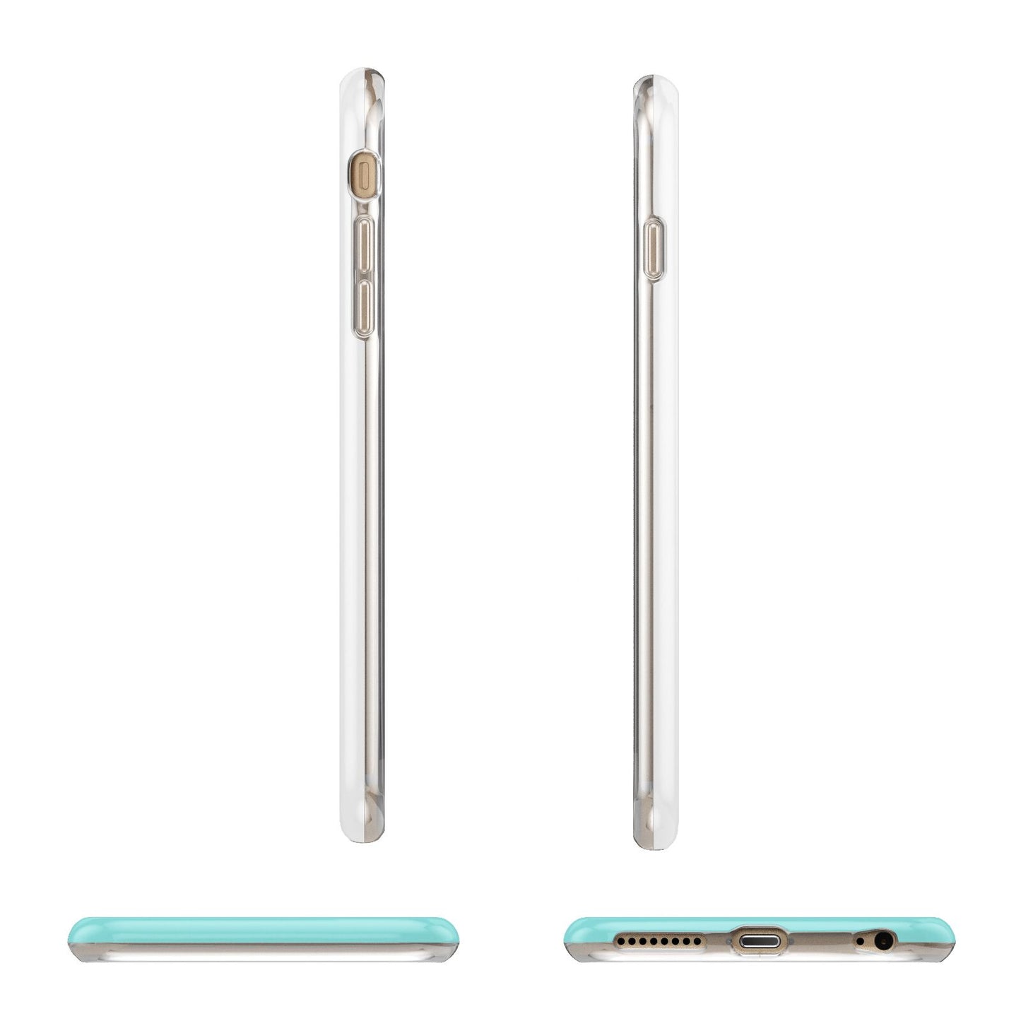 Retro Valentine Apple iPhone 6 Plus 3D Wrap Tough Case Alternative Image Angles