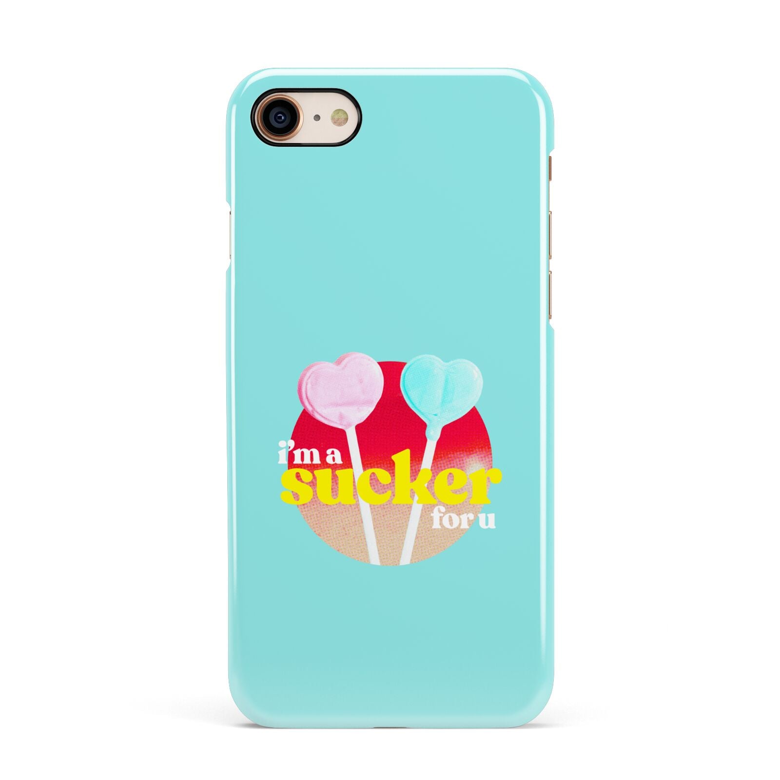 Retro Valentine Apple iPhone 7 8 3D Snap Case