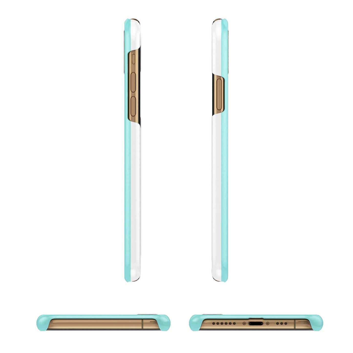 Retro Valentine Apple iPhone Xs 3D Wrap Snap Case Angled Images