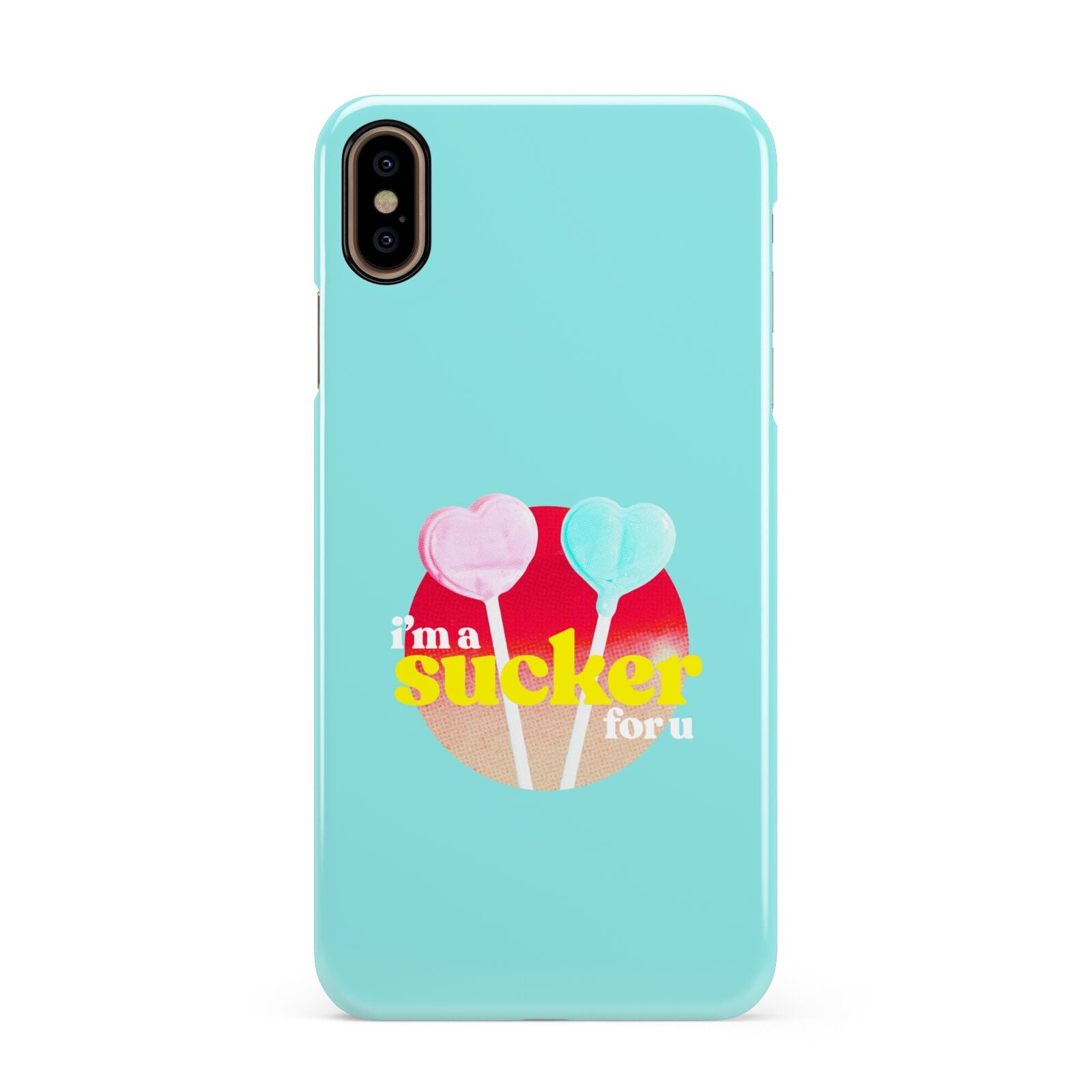 Retro Valentine Apple iPhone Xs Max 3D Snap Case