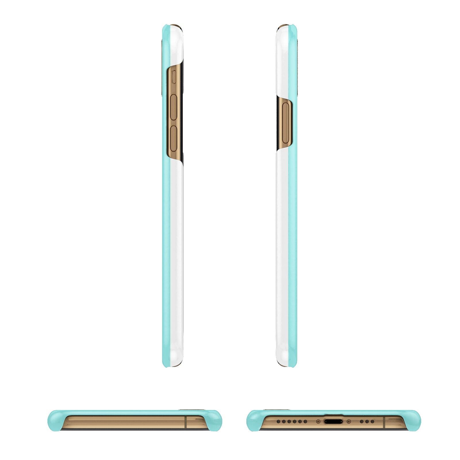 Retro Valentine iPhone 11 3D Snap Case Angle Images