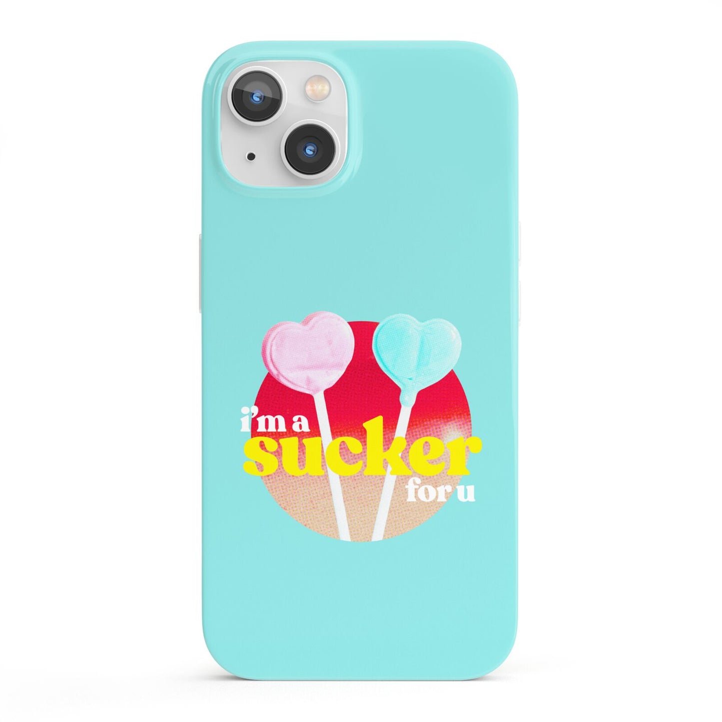 Retro Valentine iPhone 13 Full Wrap 3D Snap Case