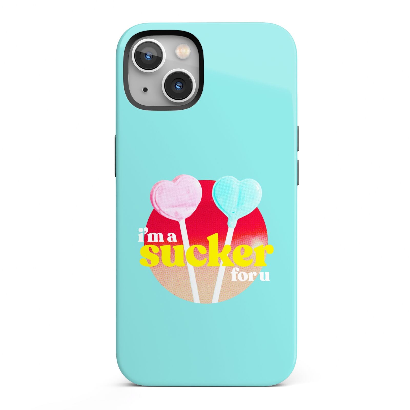 Retro Valentine iPhone 13 Full Wrap 3D Tough Case